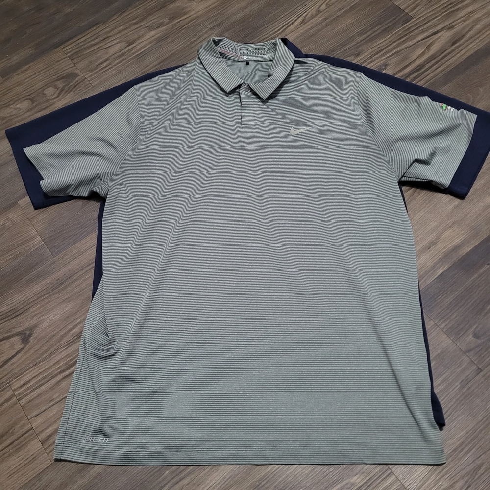 Nike Men's Navy Polo Shirt Bundle Lot XL Tiger Woods - Picture 8 of 14
